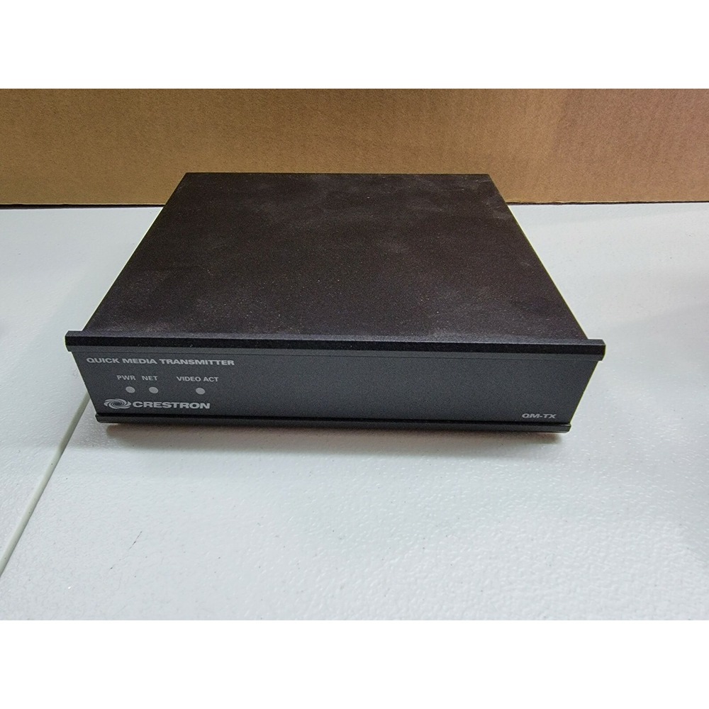 Crestron QM‑TX QuickMedia Transmitter Model 6500473 Removed From‎ Working System